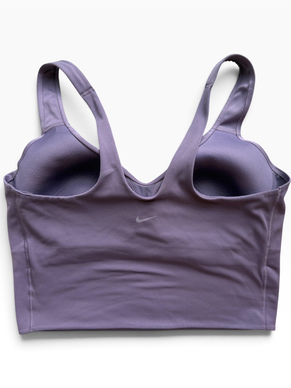 Nike Alate DRI-FIT Lavender Longline Sports Bra - Picture 2 of 9